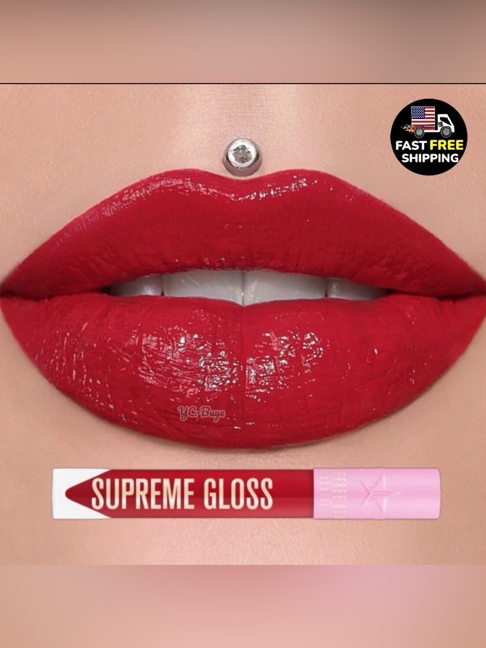 Jeffree Star Supreme Gloss Lip Gloss - Blood Sugar - Picture 7 of 7